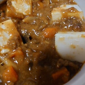 毎月12日、豆腐の日♪豆腐カレー♪豆腐食べよ